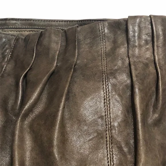 Junior Drake Hobo Bag Supple Italian Leather Large Lambskin Brown Chocolate EUC - Picture 9 of 12